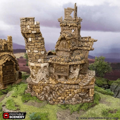 Ruined Chieftains Hall - Hagglethorn Hollow - Fantasy Ruins