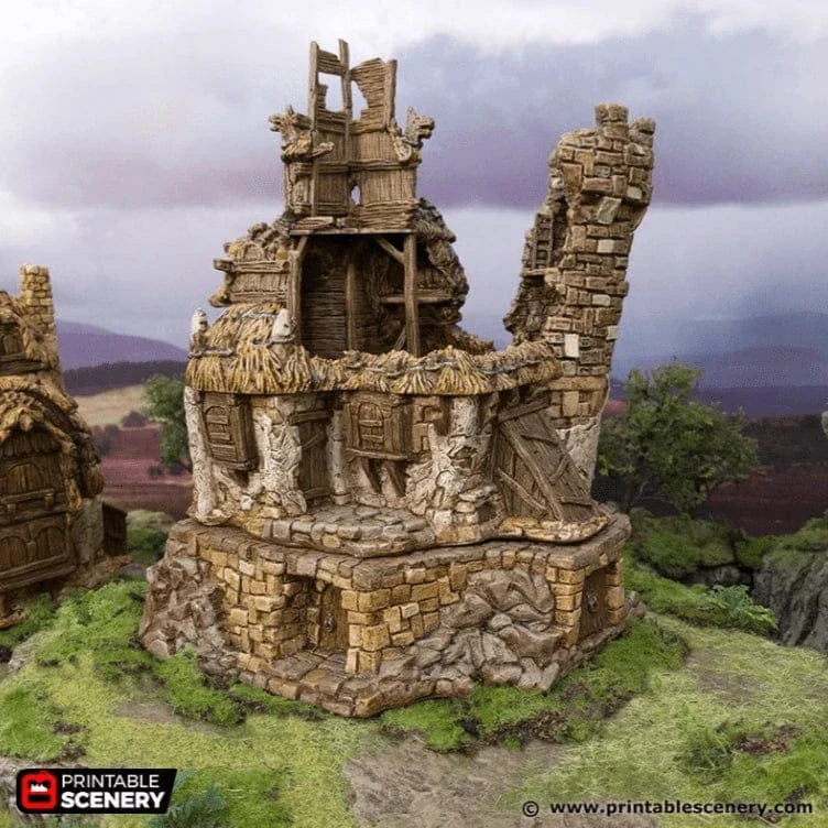 Ruined Chieftains Hall - Hagglethorn Hollow - Fantasy Ruins