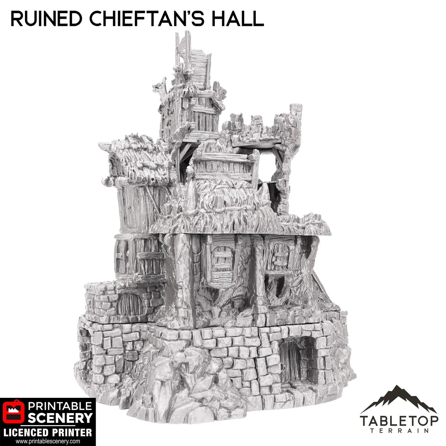 Ruined Chieftains Hall - Hagglethorn Hollow - Fantasy Ruins