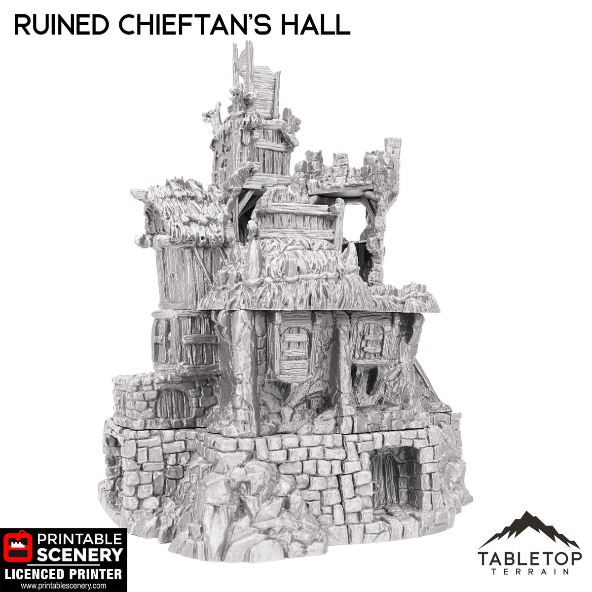 Ruined Chieftains Hall - Hagglethorn Hollow - Fantasy Ruins