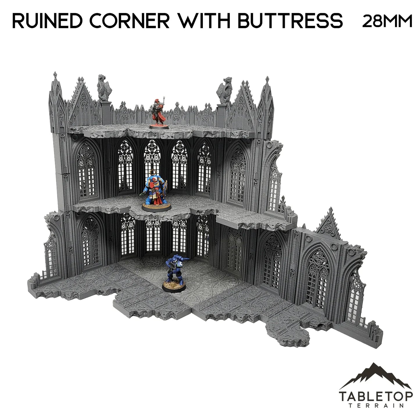 Ruined Corner with Buttresses - Openlock