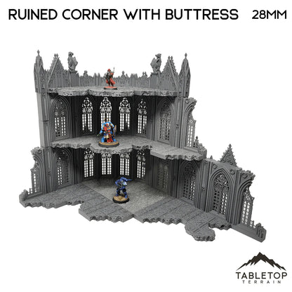 Ruined Corner with Buttresses - Openlock