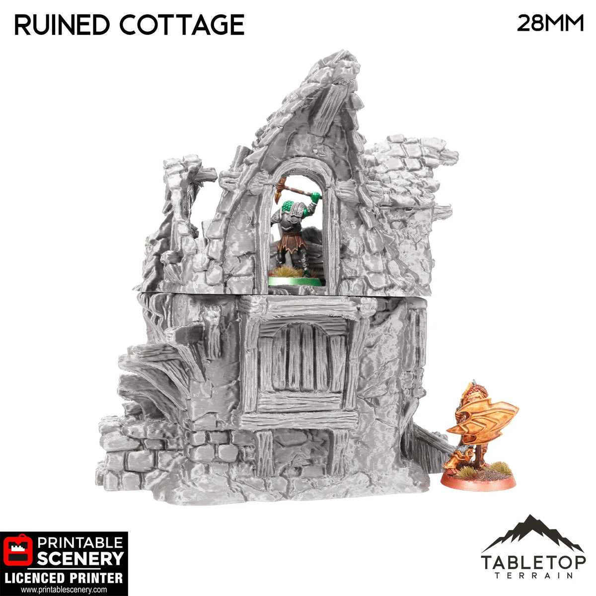 Ruined Cottage - Hagglethorn Hollow - Fantasy Ruins