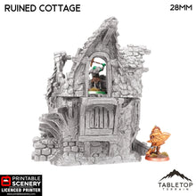 Ruined Cottage - Hagglethorn Hollow - Fantasy Ruins