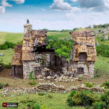 Ruined Country Manor - Country & King - Fantasy Historical Ruins