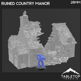 Ruined Country Manor - Country & King - Fantasy Historical Ruins
