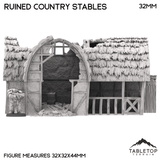 Ruined Country Stables - Country & King - Fantasy Historical Ruins