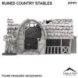 Ruined Country Stables - Country & King - Fantasy Historical Ruins