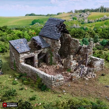 Ruined Farm Pig Pen - Country & King - Fantasy Historical Building