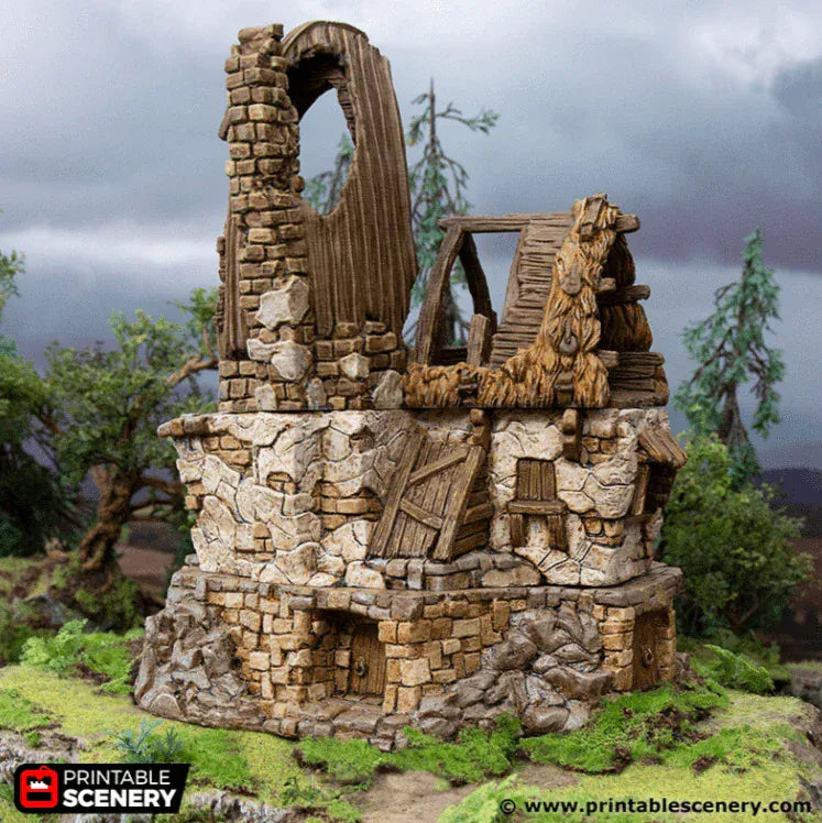 Ruined Fisherman's Hut - Hagglethorn Hollow - Fantasy Ruins