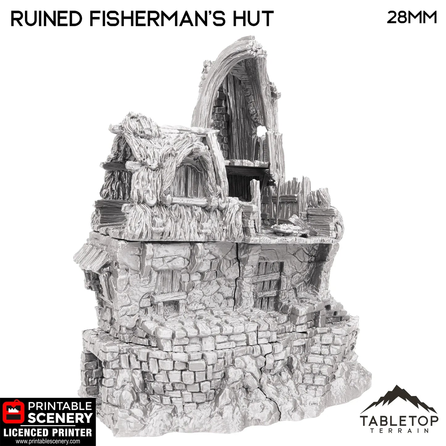 Ruined Fisherman's Hut - Hagglethorn Hollow - Fantasy Ruins