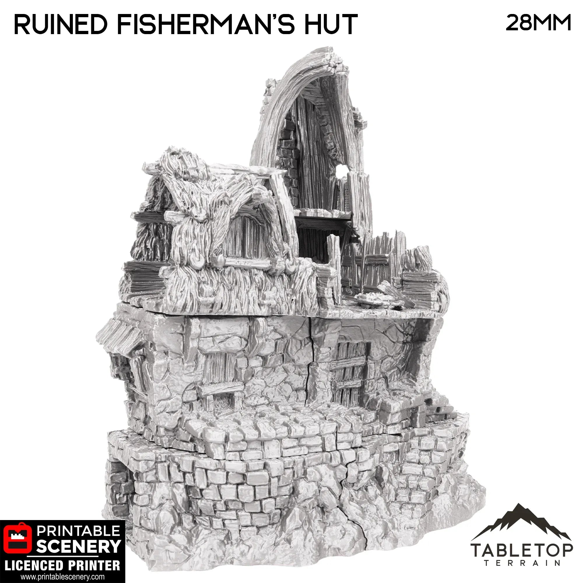 Ruined Fisherman's Hut - Hagglethorn Hollow - Fantasy Ruins