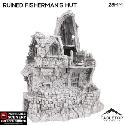 Ruined Fisherman's Hut - Hagglethorn Hollow - Fantasy Ruins