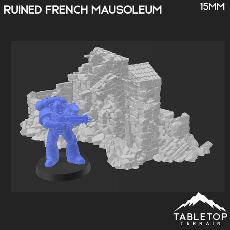 Ruined French Mausoleum - Country & King - Fantasy Historical Ruins