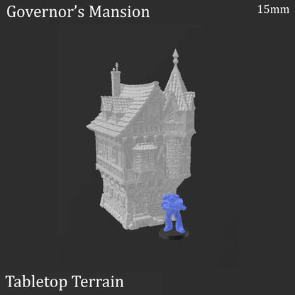 Ruined Governor's Mansion - Fantasy Building