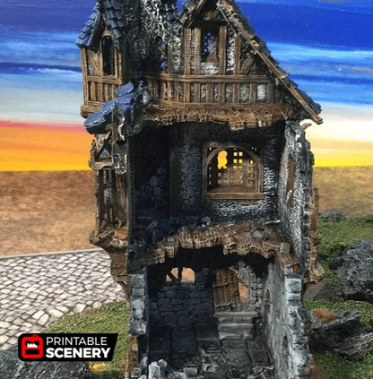 Ruined Governor's Mansion - Fantasy Building