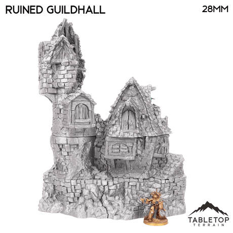 Ruined Guildhall - Hagglethorn Hollow - Fantasy Ruins
