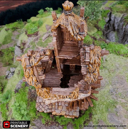 Ruined Homestead - Hagglethorn Hollow - Fantasy Ruins