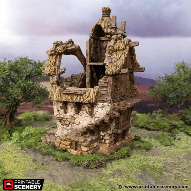 Ruined Homestead - Hagglethorn Hollow - Fantasy Ruins
