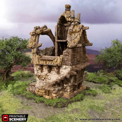 Ruined Homestead - Hagglethorn Hollow - Fantasy Ruins