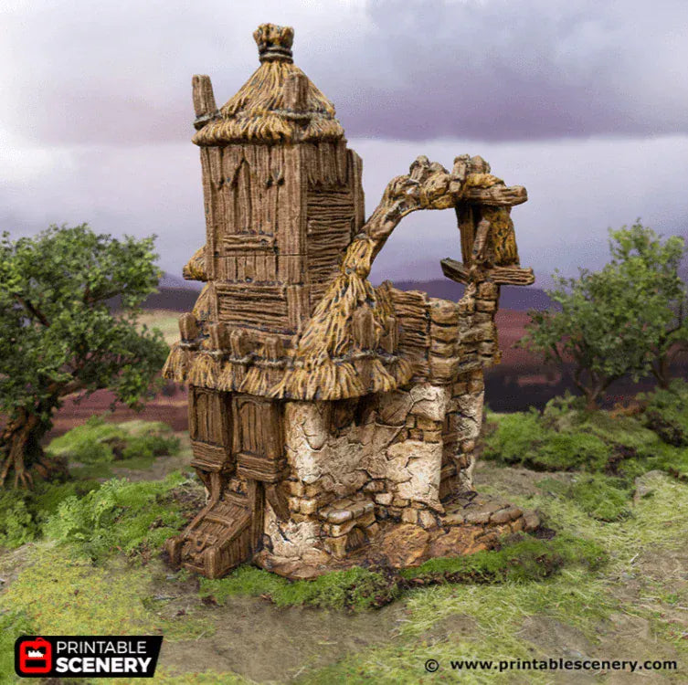 Ruined Homestead - Hagglethorn Hollow - Fantasy Ruins