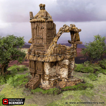 Ruined Homestead - Hagglethorn Hollow - Fantasy Ruins