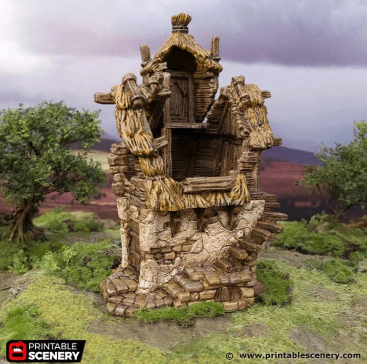 Ruined Homestead - Hagglethorn Hollow - Fantasy Ruins