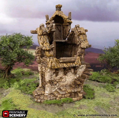 Ruined Homestead - Hagglethorn Hollow - Fantasy Ruins