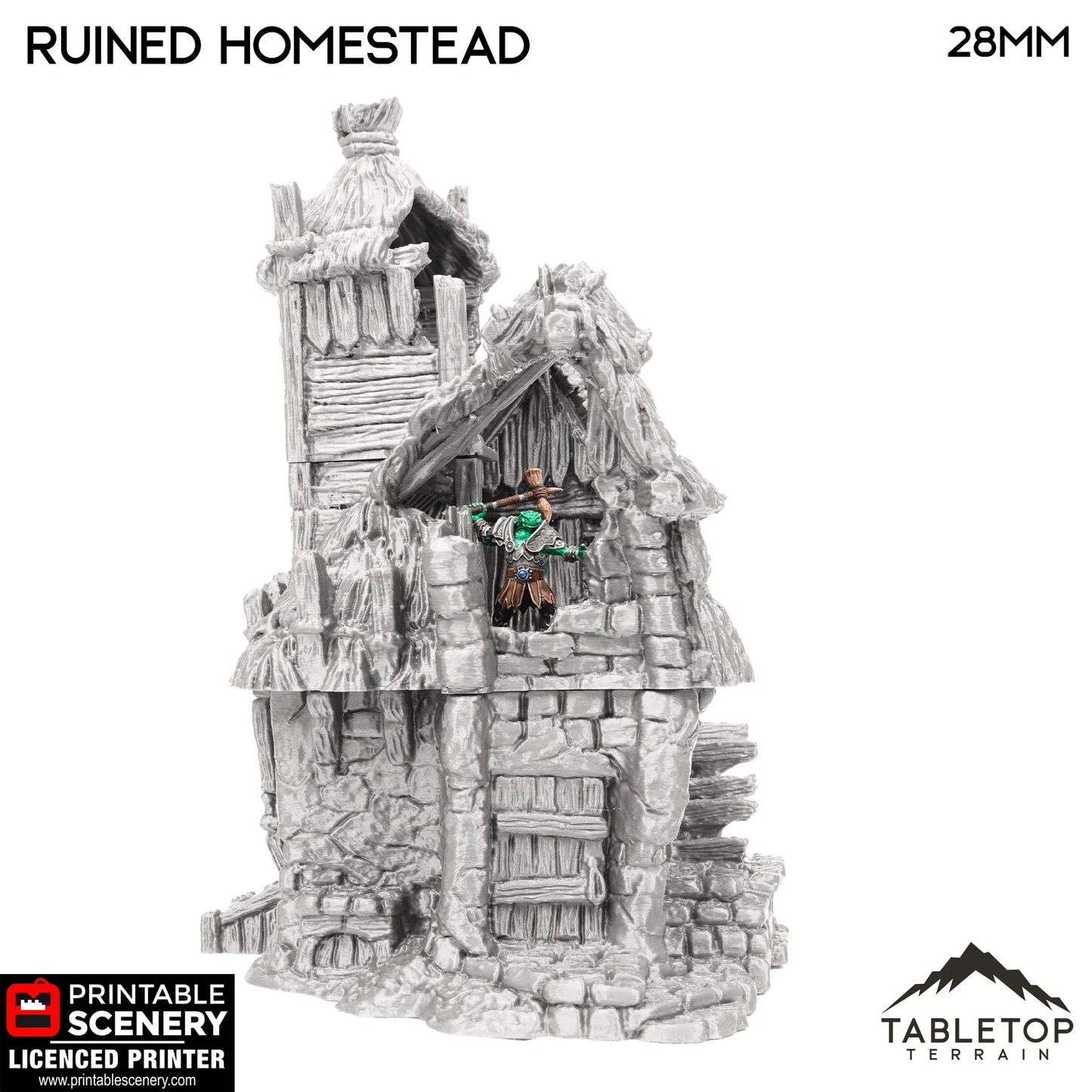 Ruined Homestead - Hagglethorn Hollow - Fantasy Ruins