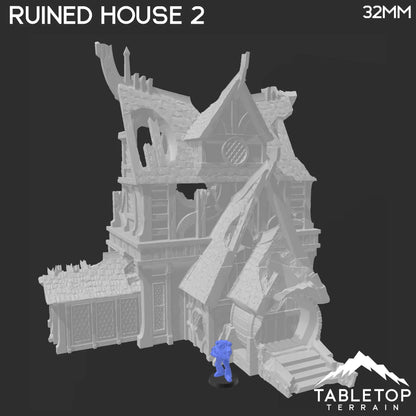 Ruined House 2 - City of Spiritdale - Fantasy Ruins