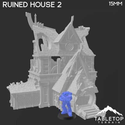 Ruined House 2 - City of Spiritdale - Fantasy Ruins