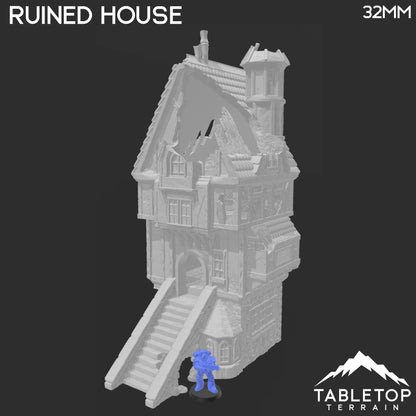 Ruined House - City of Spiritdale - Fantasy Ruins