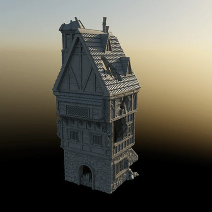 Ruined House - City of Spiritdale - Fantasy Ruins