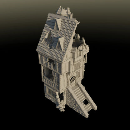 Ruined House - City of Spiritdale - Fantasy Ruins