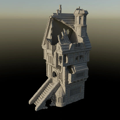 Ruined House - City of Spiritdale - Fantasy Ruins