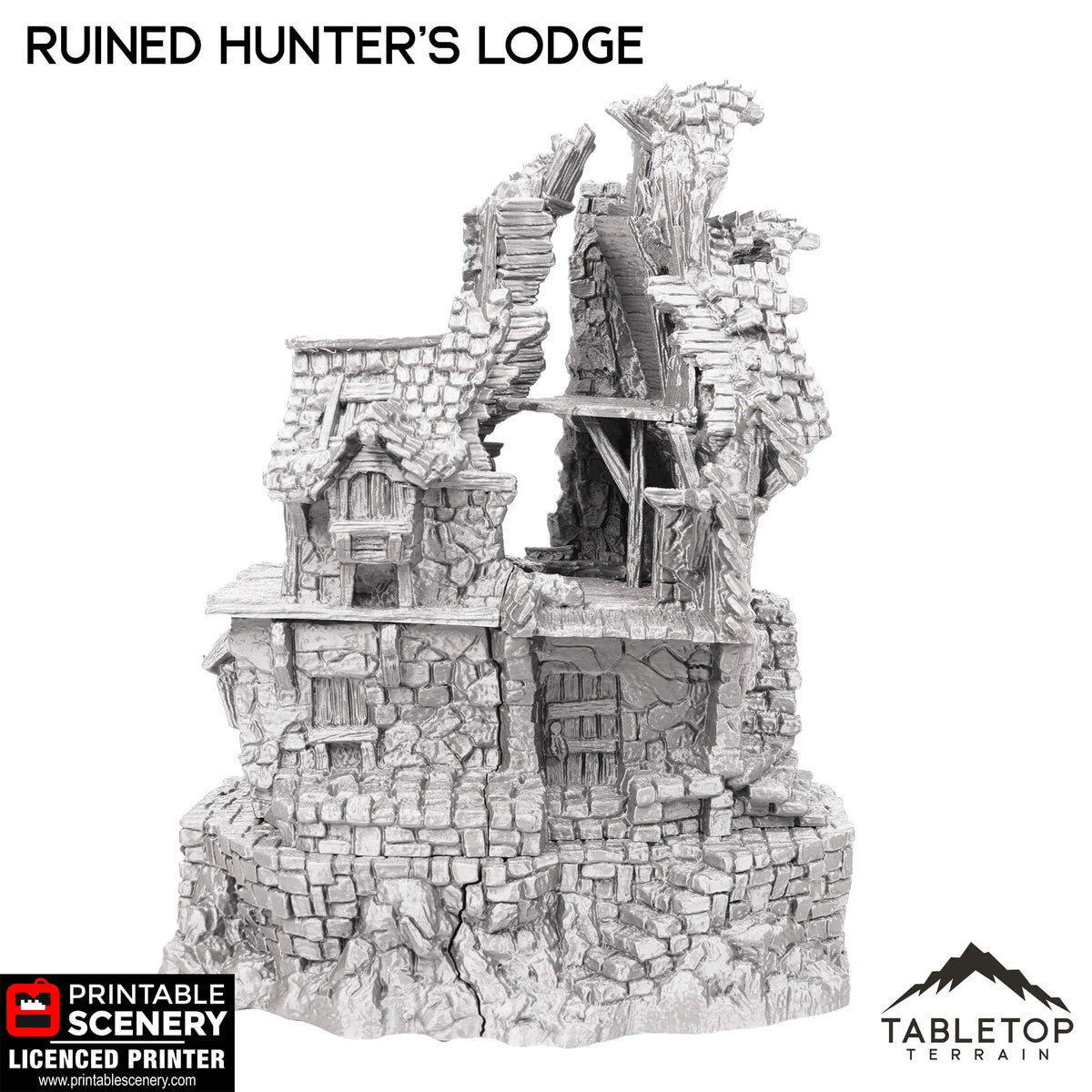 Ruined Hunter's Lodge - Hagglethorn Hollow - Fantasy Ruins