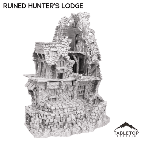 Ruined Hunter's Lodge - Hagglethorn Hollow - Fantasy Ruins