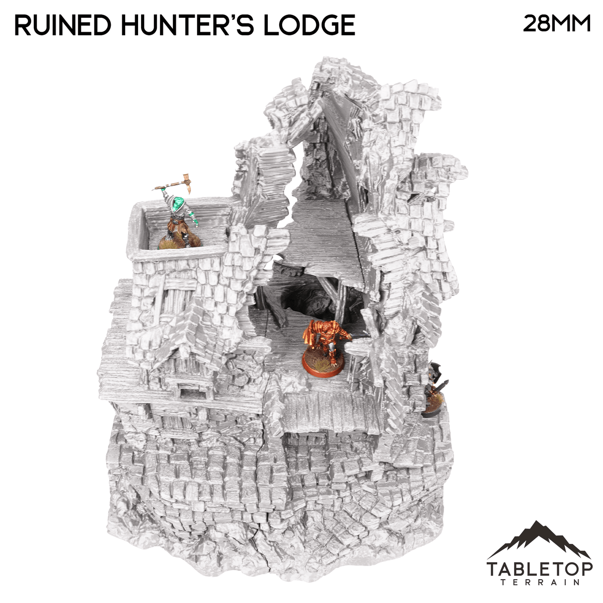 Ruined Hunter's Lodge - Hagglethorn Hollow - Fantasy Ruins