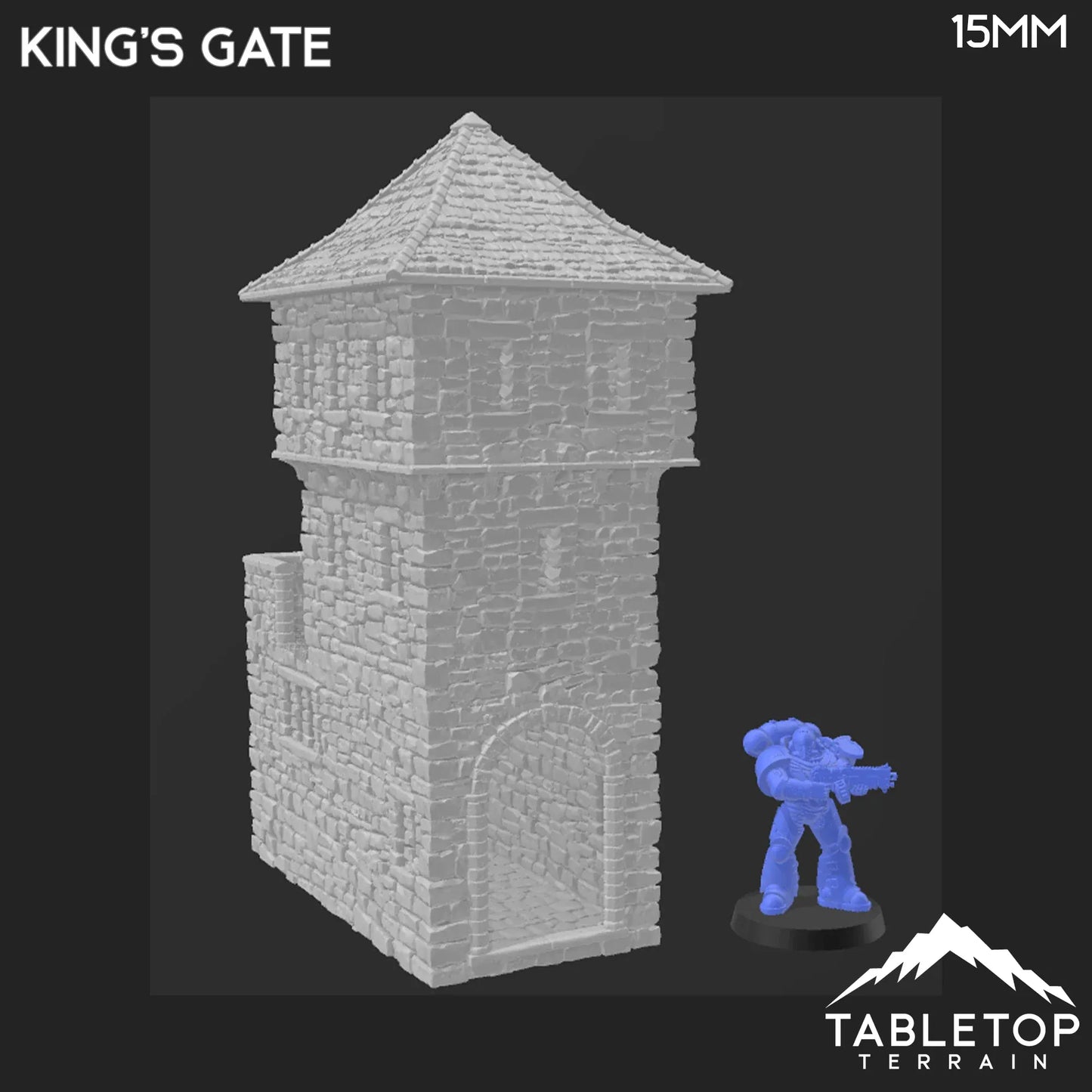 Ruined King's Gate - Country & King - Fantasy Historical Ruins
