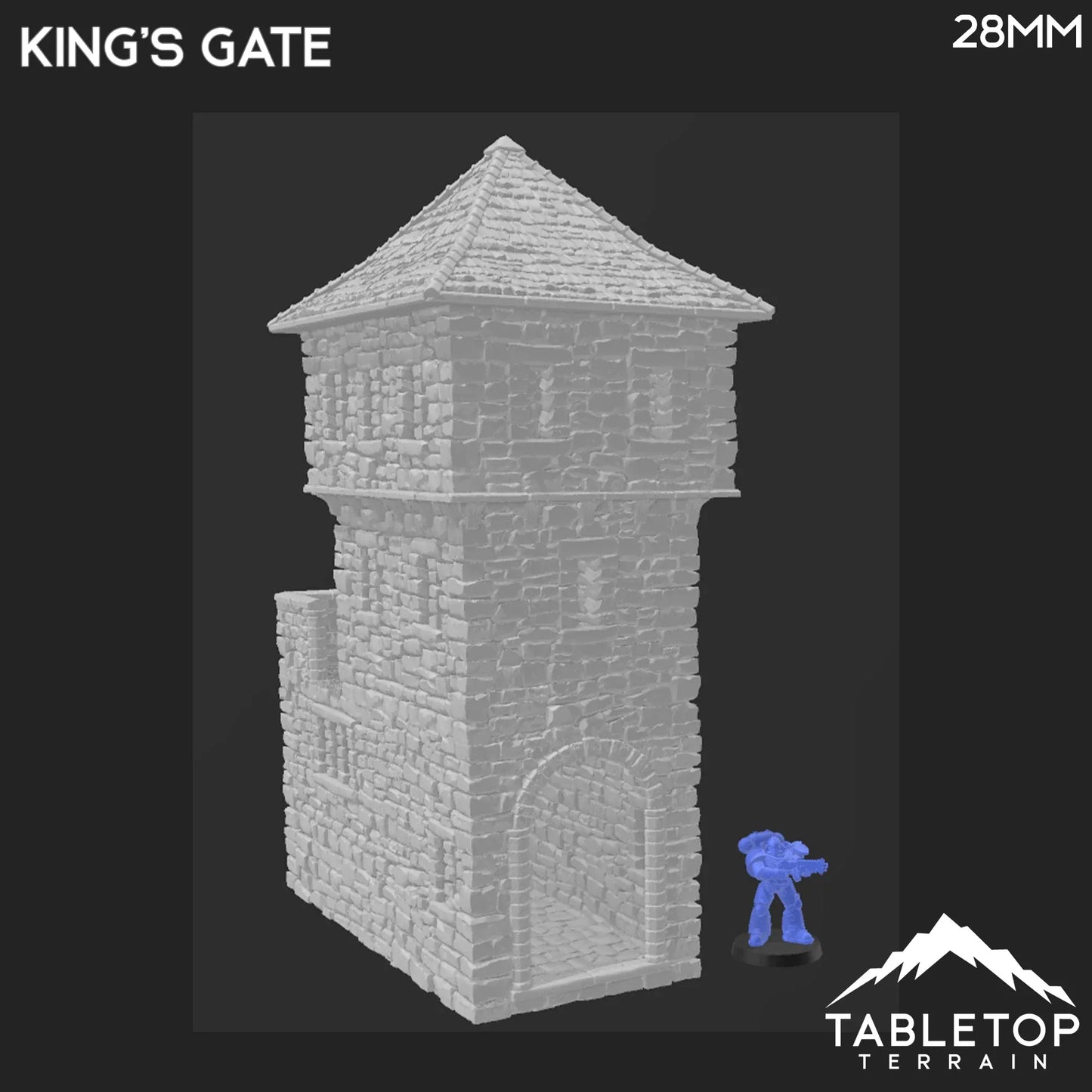 Ruined King's Gate - Country & King - Fantasy Historical Ruins
