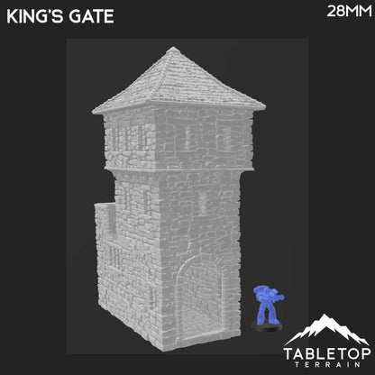 Ruined King's Gate - Country & King - Fantasy Historical Ruins
