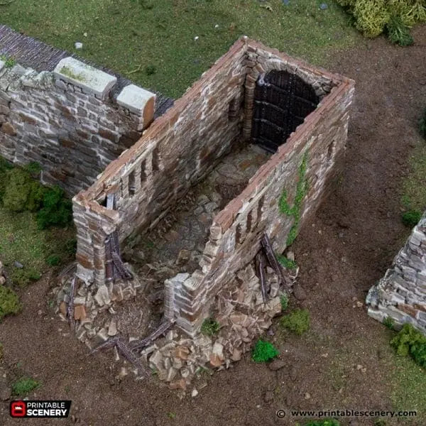 Ruined King's Gate - Country & King - Fantasy Historical Ruins