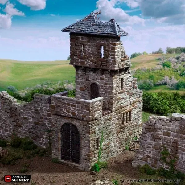 Ruined King's Gate - Country & King - Fantasy Historical Ruins
