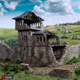 Ruined King's Quarters - Country & King - Fantasy Historical Ruins