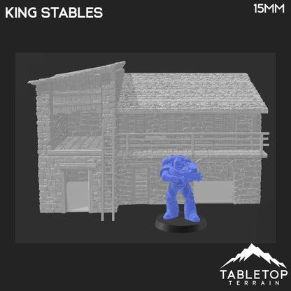 Ruined King Stables - Country & King - Fantasy Historical Ruins