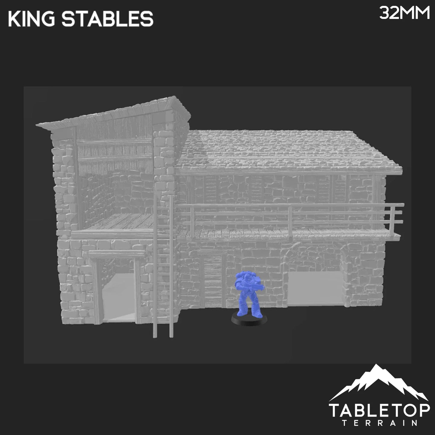 Ruined King Stables - Country & King - Fantasy Historical Ruins
