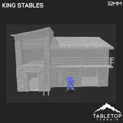 Ruined King Stables - Country & King - Fantasy Historical Ruins