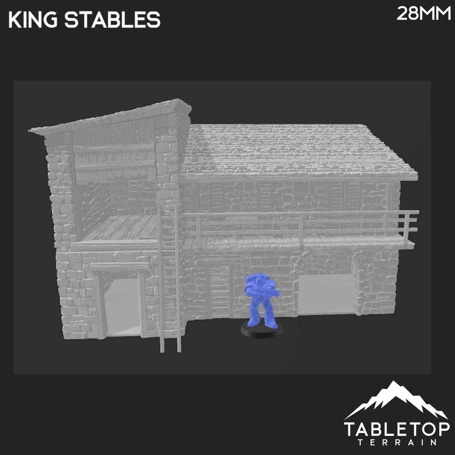 Ruined King Stables - Country & King - Fantasy Historical Ruins