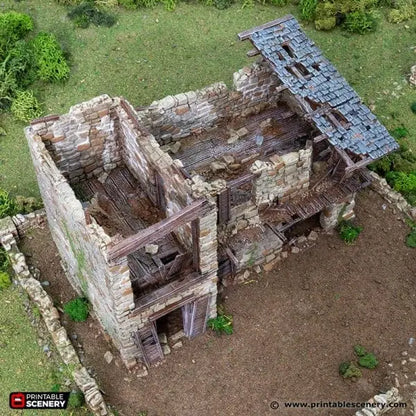 Ruined King Stables - Country & King - Fantasy Historical Ruins