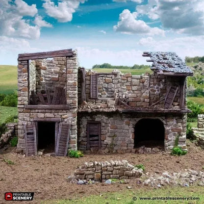 Ruined King Stables - Country & King - Fantasy Historical Ruins